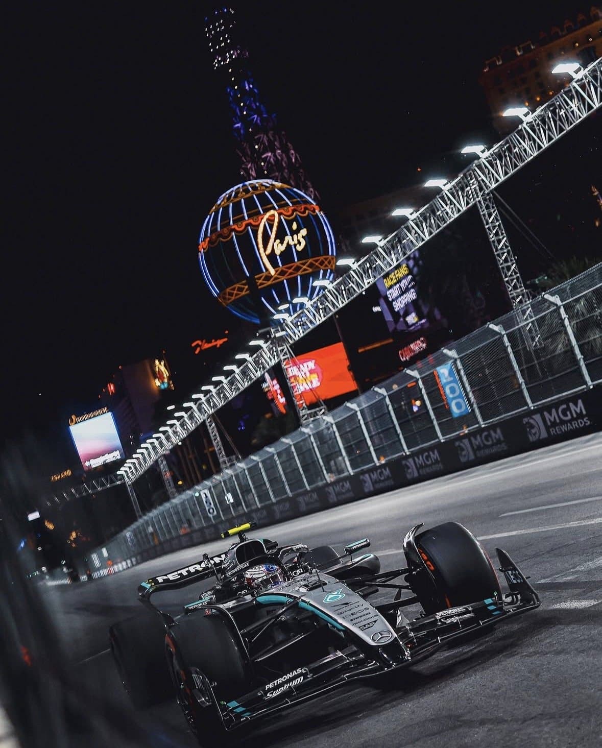 Las Vegas Grand Prix — trackside